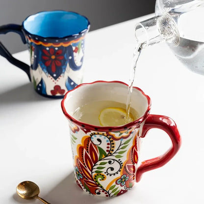 Tasse à café Fleurs de Bohême