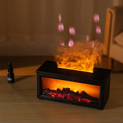 7-Color Flame Essential Oil Diffuser