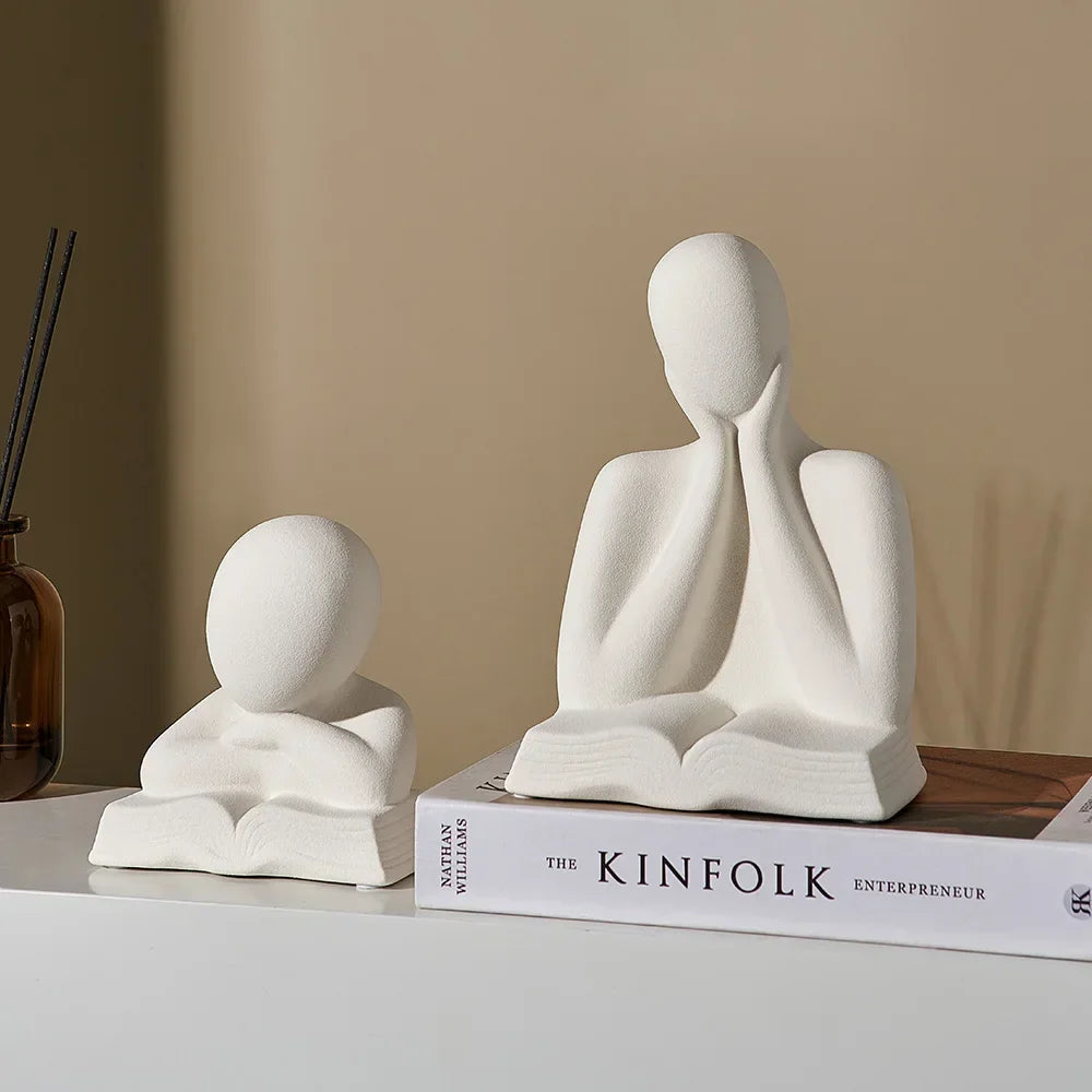 Modern Book Lover Desk Ornament