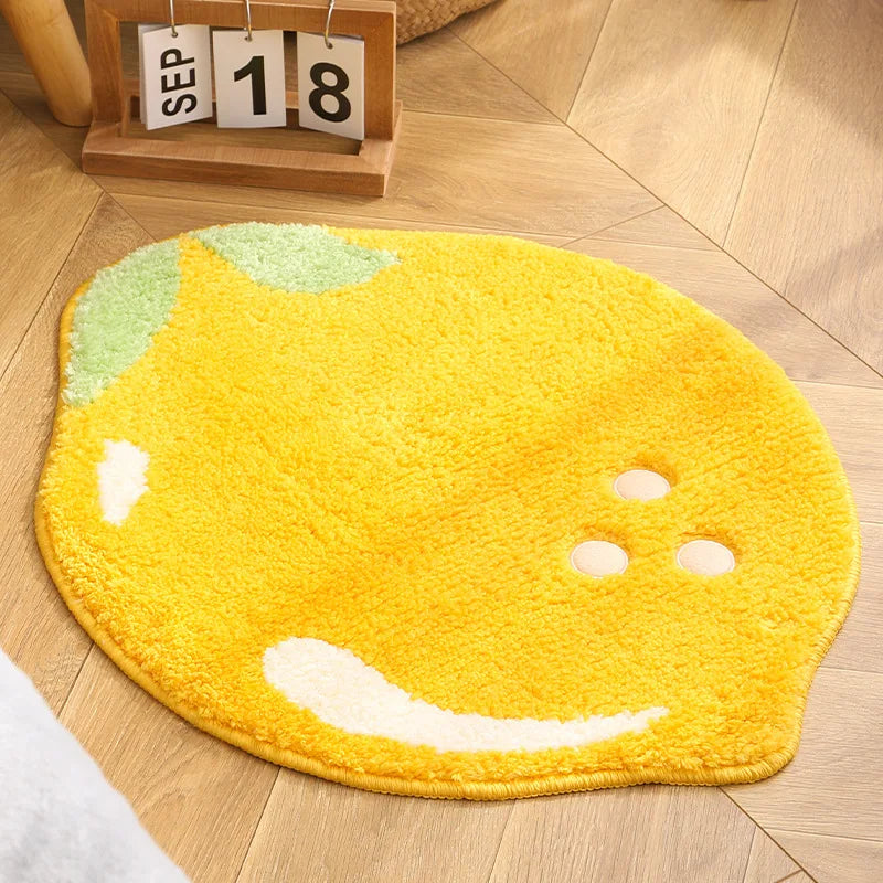 Fruit Shape Tufted Bath Mat