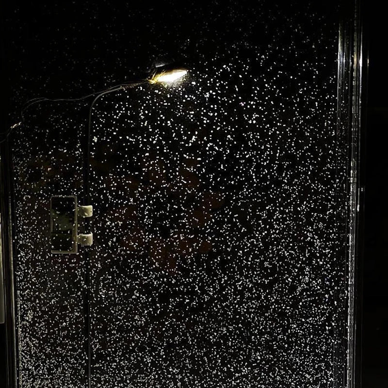 Ewiger Schnee Straßenlaterne Licht