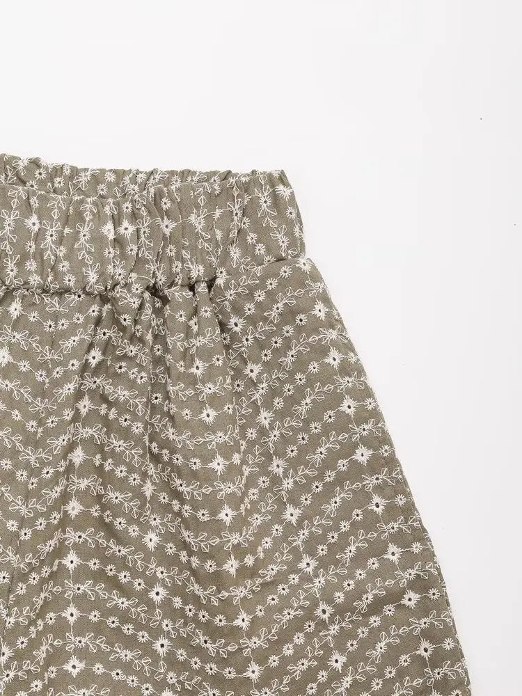 BloomEase Elastic Waist Shorts