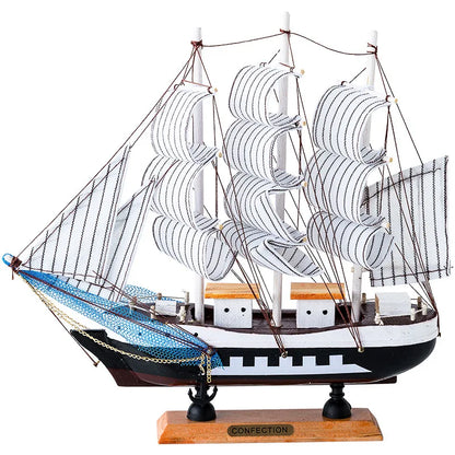 Wooden Sailing Boat Model