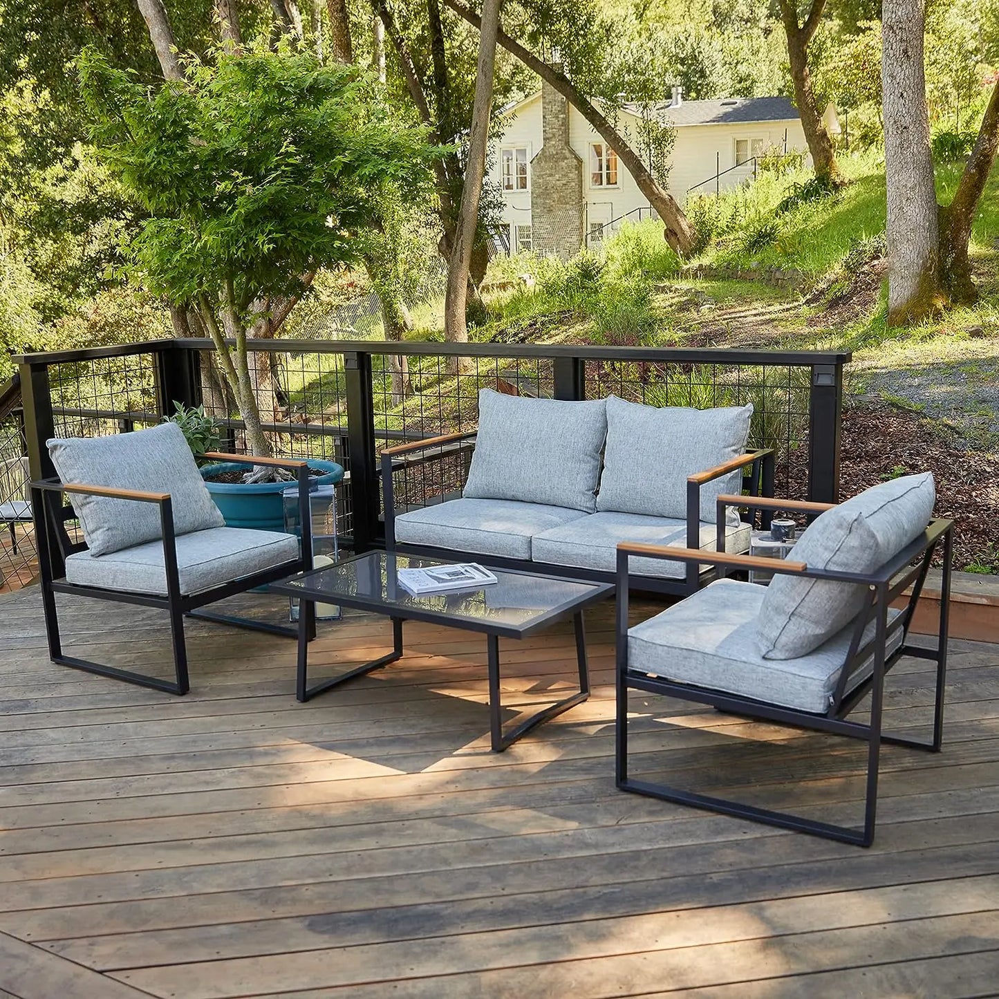 Courtyard Patio Furniture Set