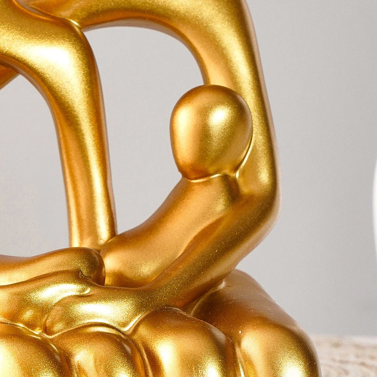 Modern Family Resin Sculpture