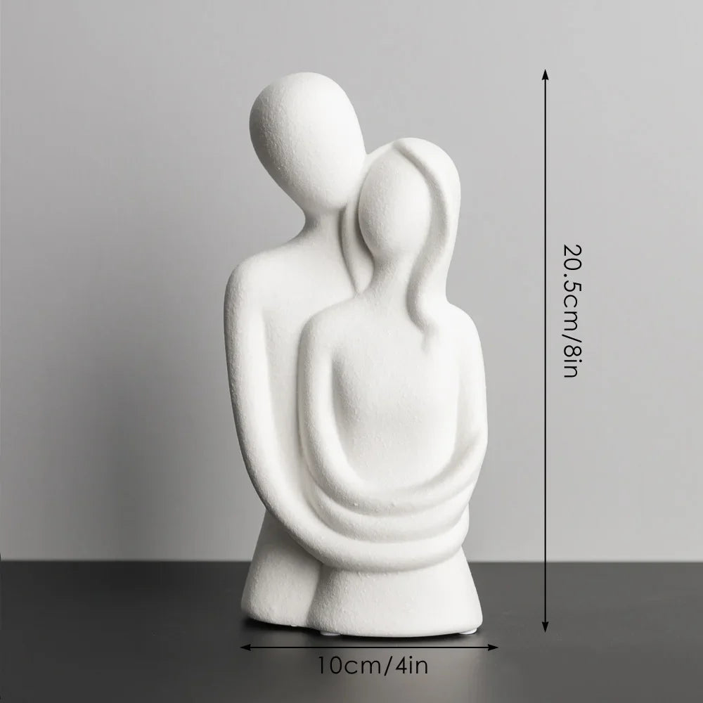 Nordic Abstract Couple Sculpture