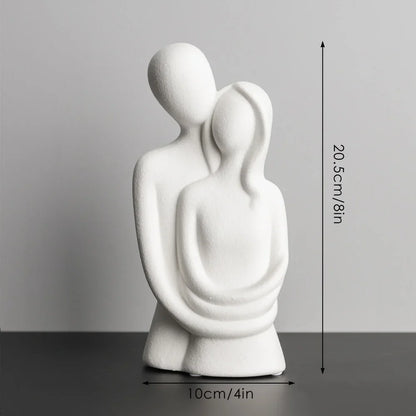 Nordic Abstract Couple Sculpture