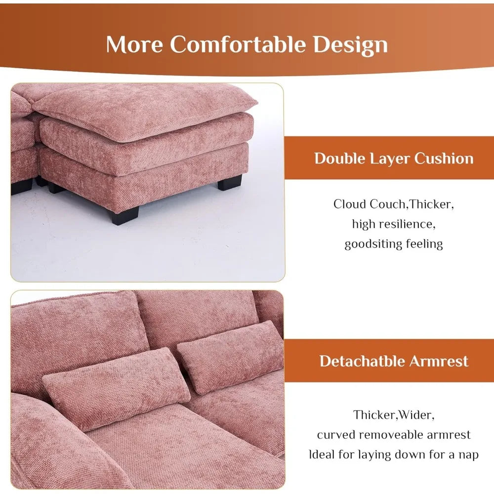 Nesture 114" Modular Sofa