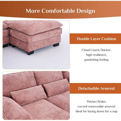 Nesture 114" Modular Sofa