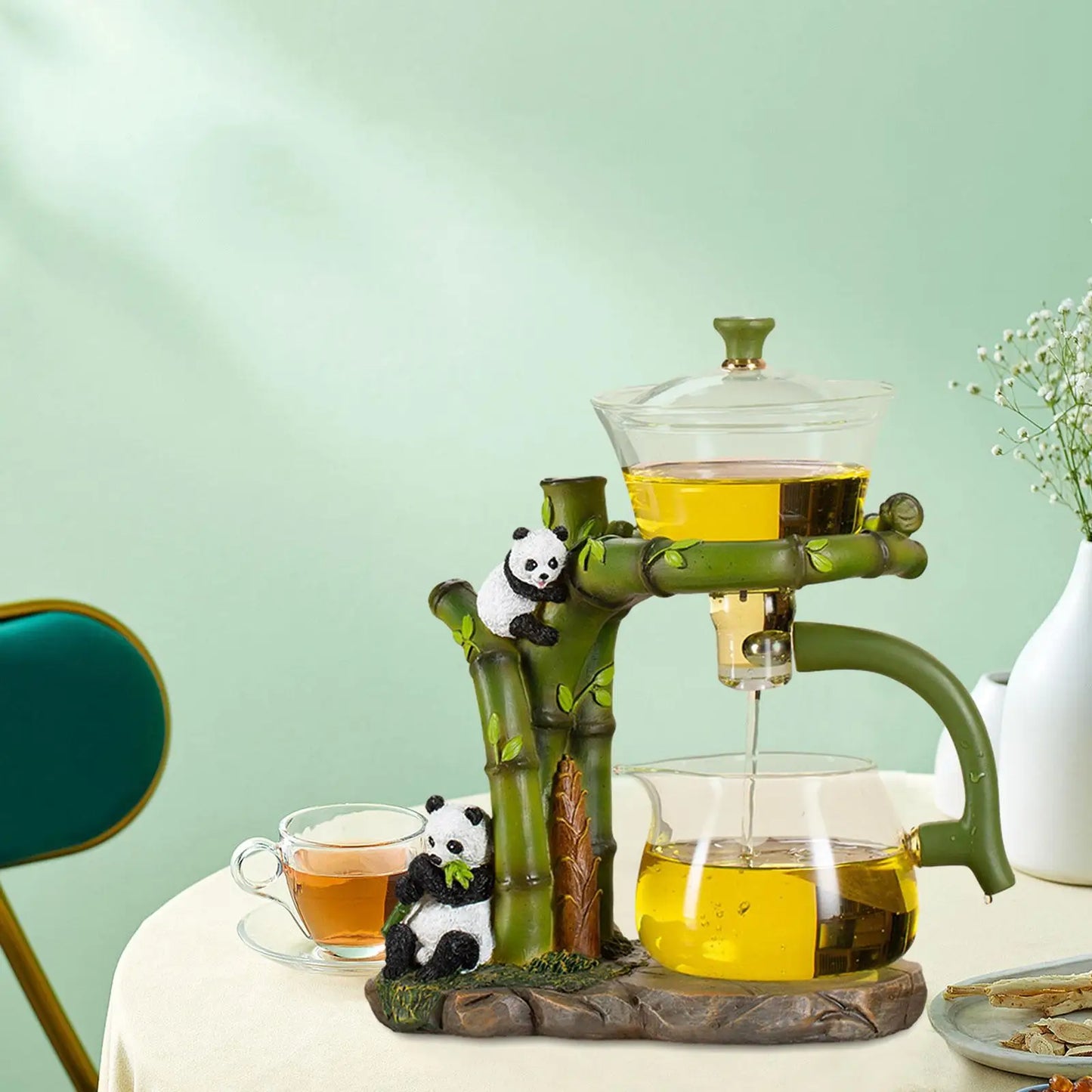 Funky Panda Teapot Set