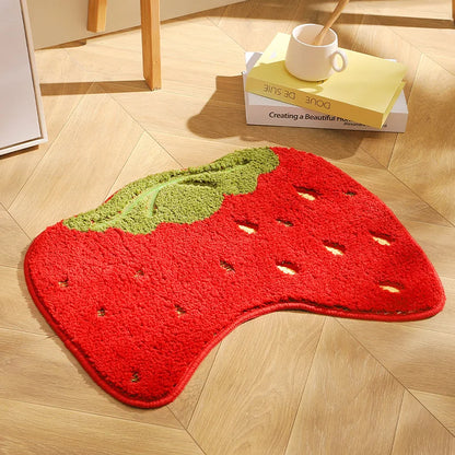 Fruit Shape Tufted Bath Mat