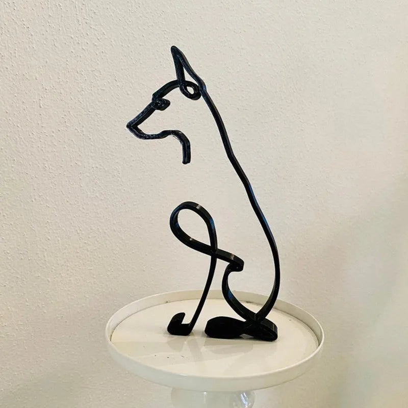 Decorative Metal Animal Sculpture