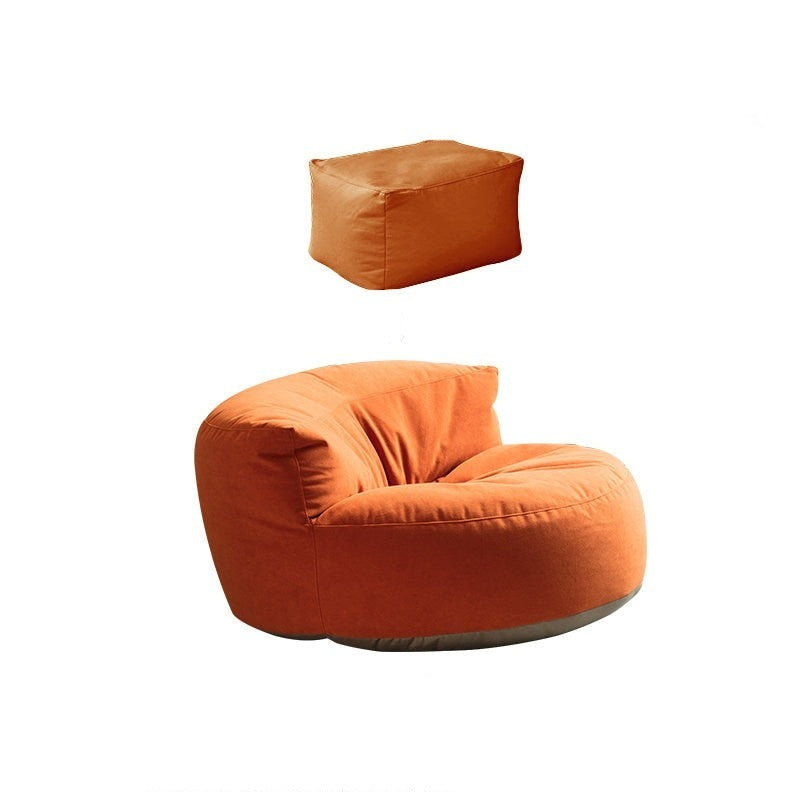 Chenille Bean Bag Pouf Chair Set