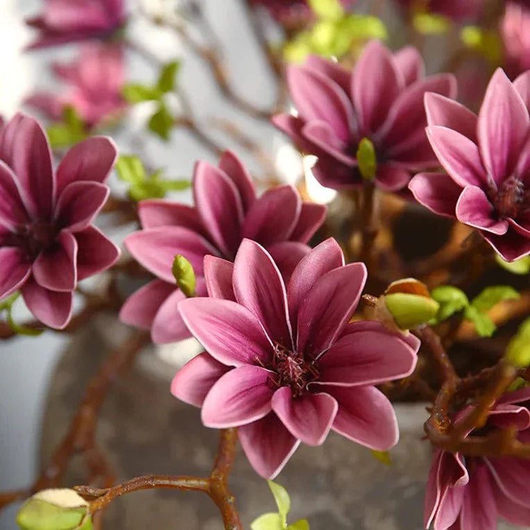 Artificial Magnolia Flowers