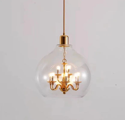 Golden Globe Kronleuchter-Anhänger