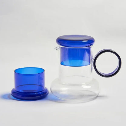 Aura Glass Carafe & Cup Set