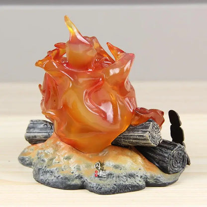 Cartoon Flame Figurine