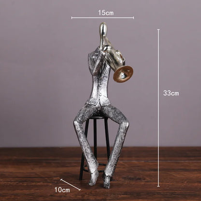Jazz Band Home Decor Sculpture
