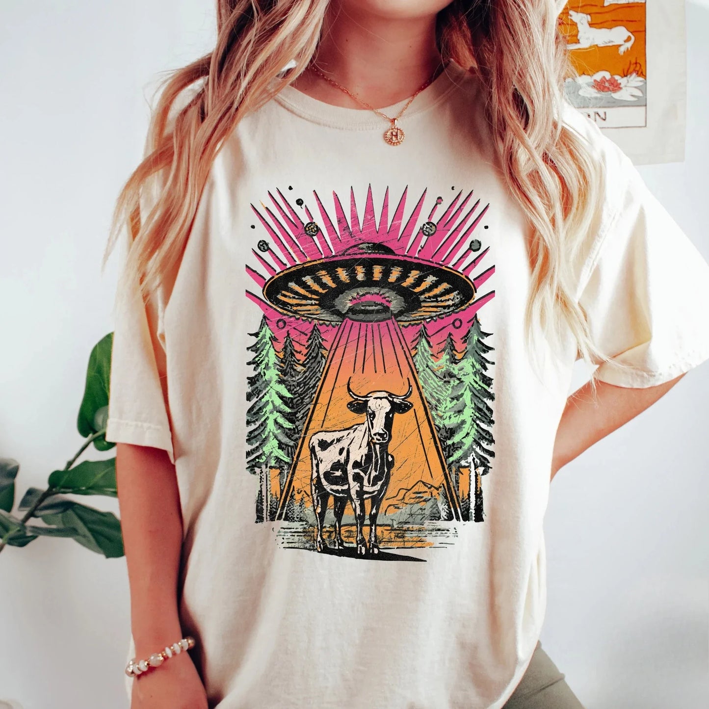 CosmicMoo™ UFO Graphic Tee