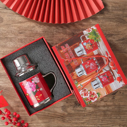 Thermos chinois vintage