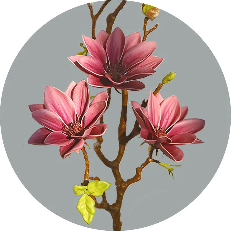 Artificial Magnolia Flowers