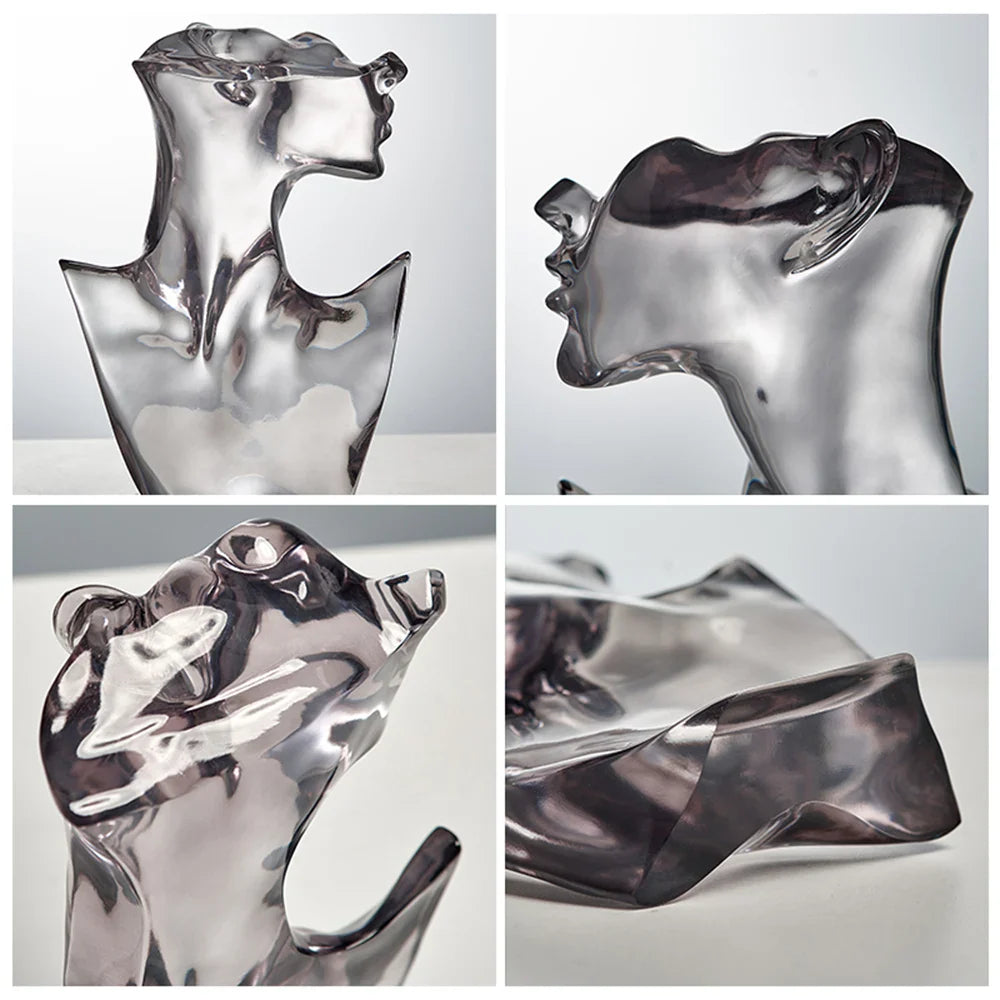 Abstract Lady Expression Sculpture