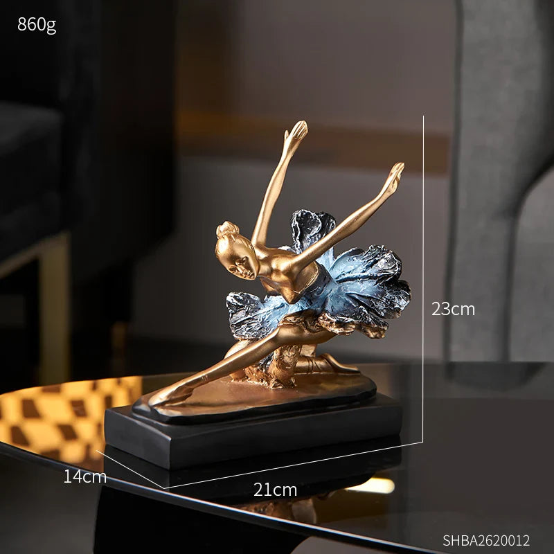 Dancing Girl Resin Statue