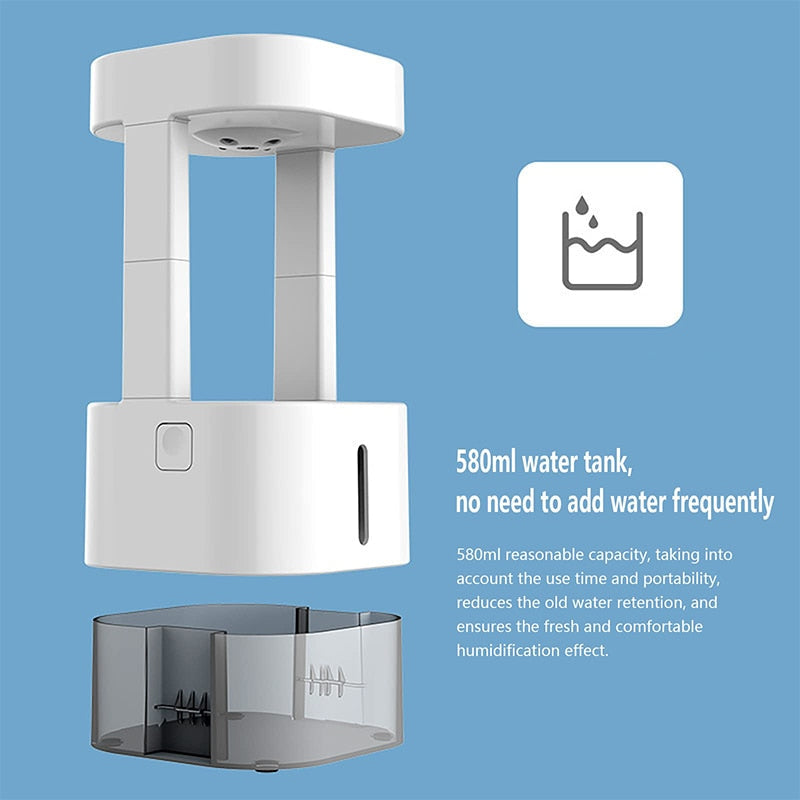 Anti-gravity Water Drop Humidifier