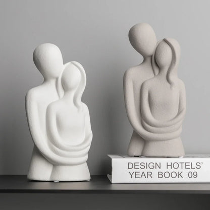 Nordic Abstract Couple Sculpture