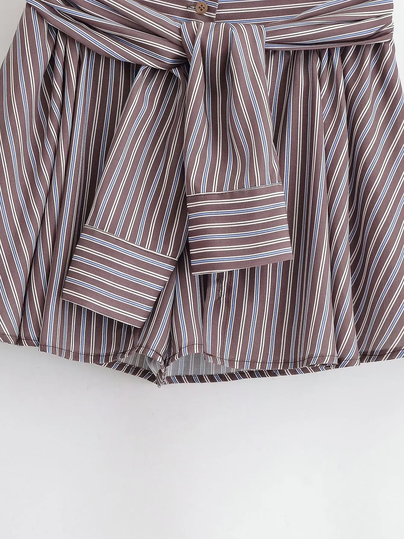 LineaBelle Striped Skort Shorts