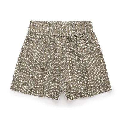 BloomEase Elastic Waist Shorts