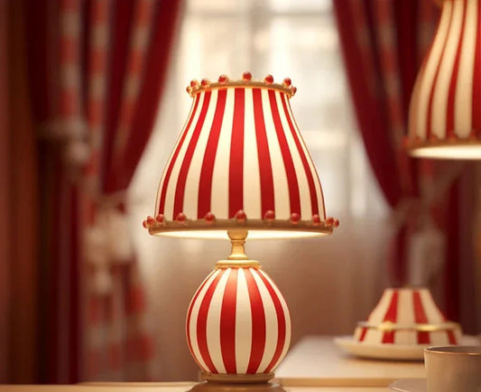 Circus Inspired LED Table Lamp