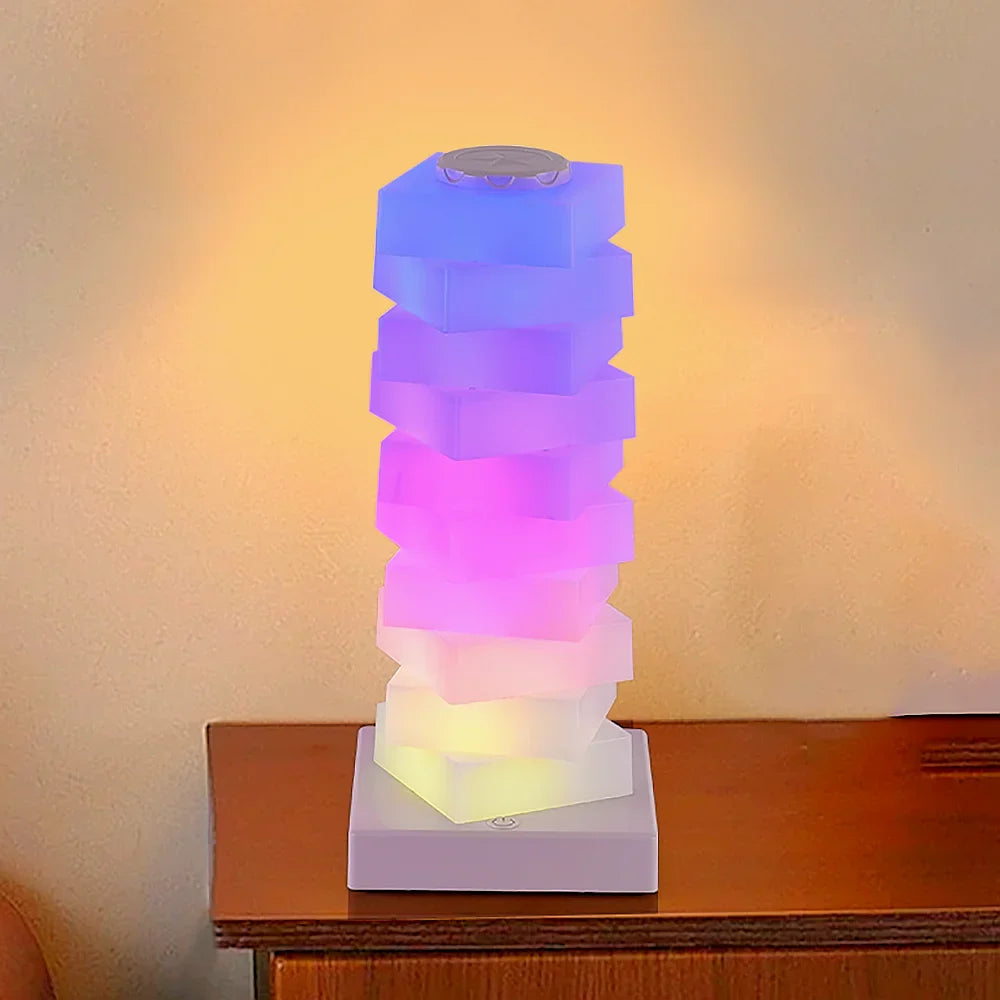 Modern RGB LED Touch Table Lamp