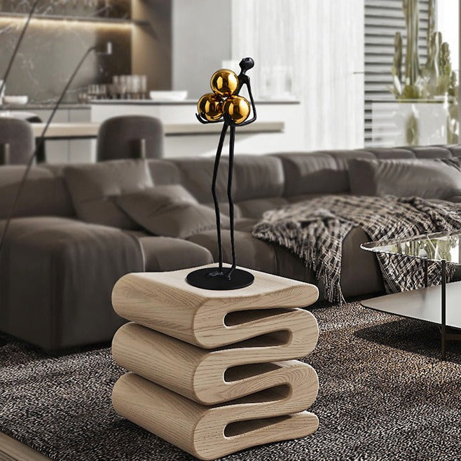 Gilded Orb Sculpture