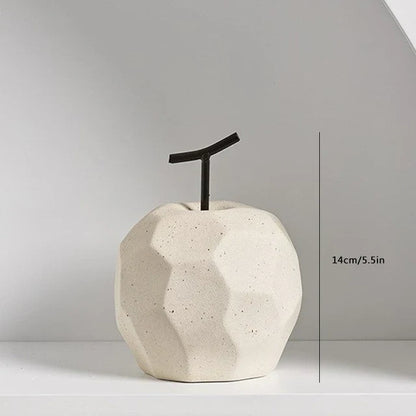 Modern Ceramic Fruit Sculptures