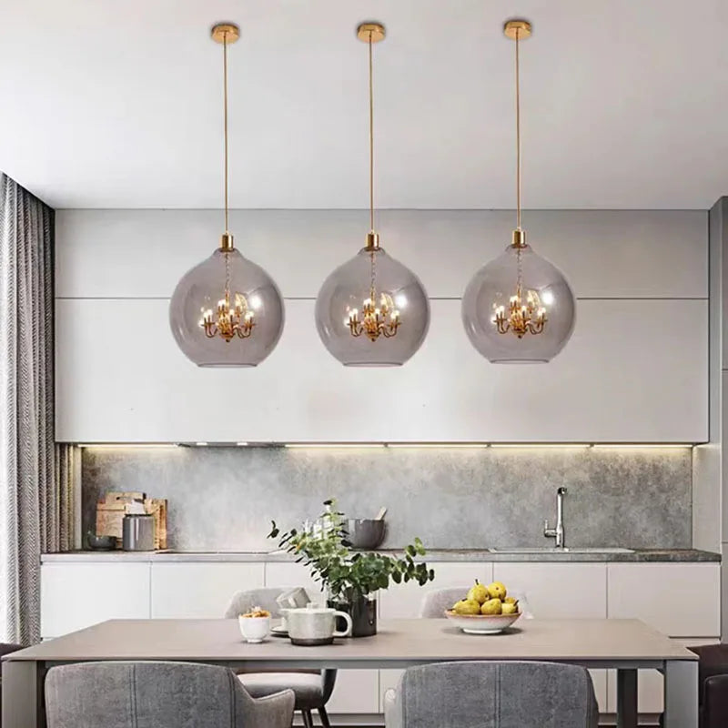 Golden Globe Kronleuchter-Anhänger