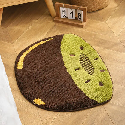 Fruit Shape Tufted Bath Mat