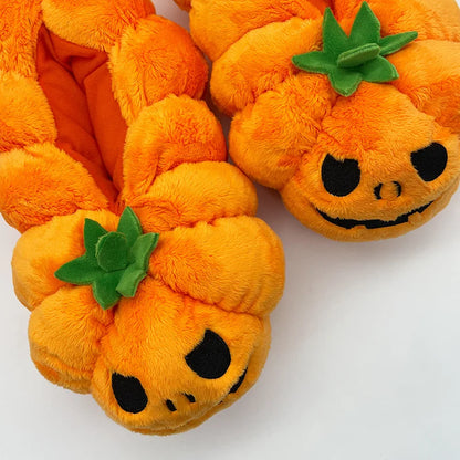 Halloween Pumpkin Slippers