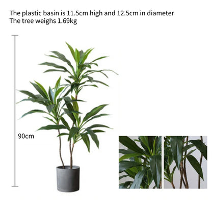 Künstliche Dracaena-Seidenpflanze