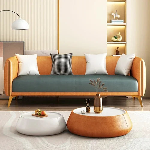 Modular Cloud Sloped Arms Sofa