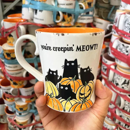 Spooky Sips Halloween Coffee Mugs