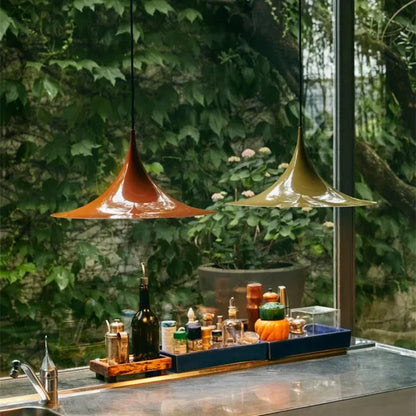 Twist Cone Pendant Light