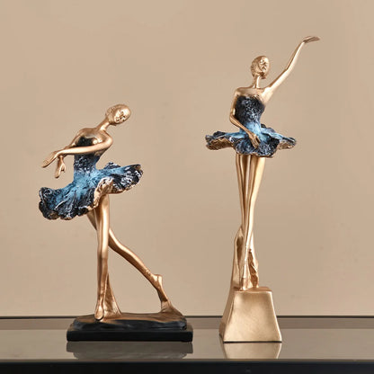 Dancing Girl Resin Statue