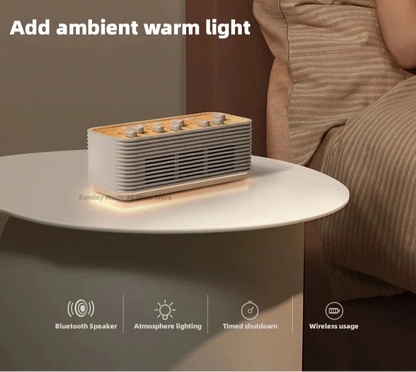 Enceinte Bluetooth à bruit blanc avec paysages sonores naturels