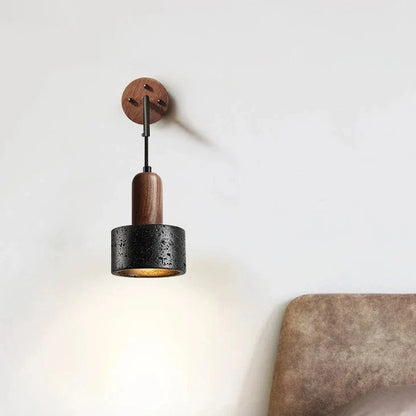 Black Stone Pendant Lamp