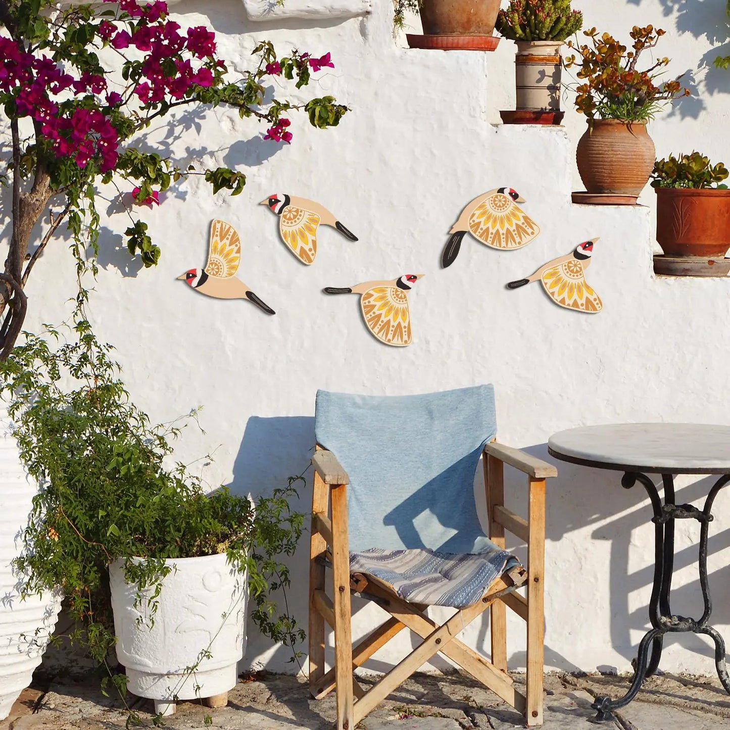 Spirit Birds of Harmony Wall Art (5pcs)