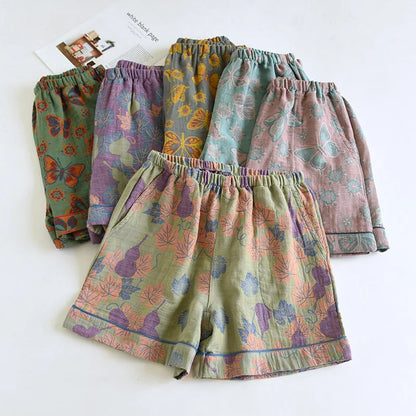 SumiBloom Summer Shorts