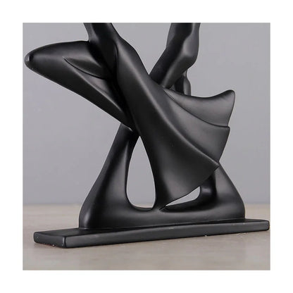 Figurine de couple nordique moderne