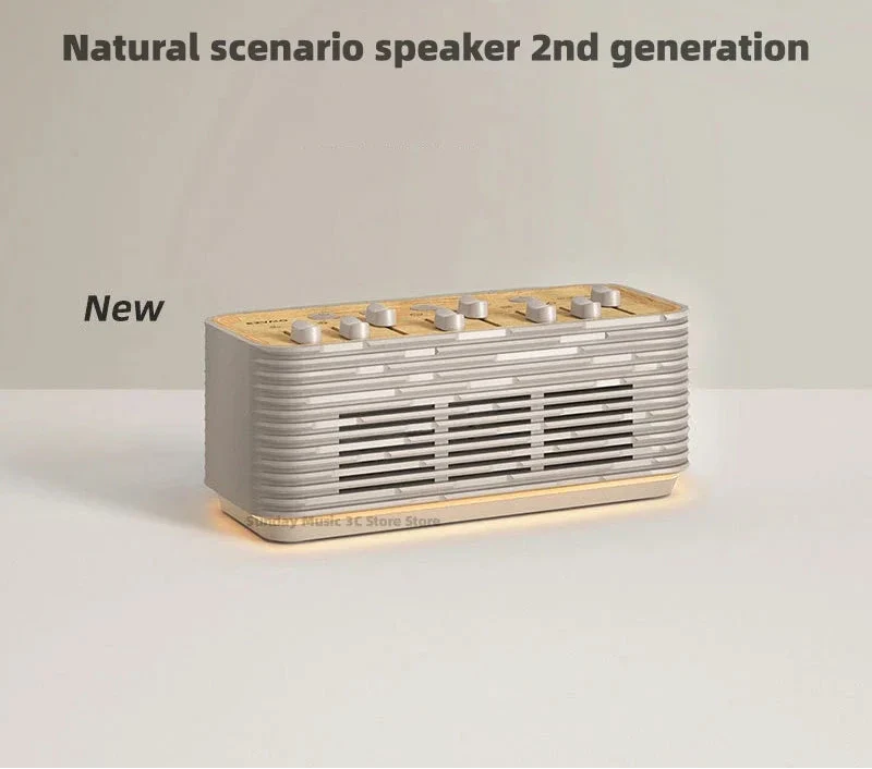 Enceinte Bluetooth à bruit blanc avec paysages sonores naturels