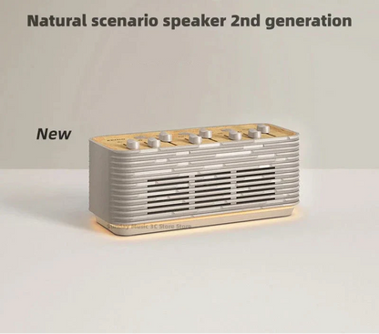 Enceinte Bluetooth à bruit blanc avec paysages sonores naturels